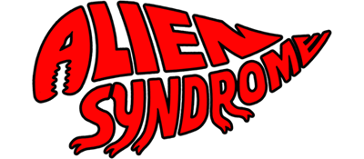 Alien Syndrome logo for ZX Spectrum